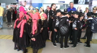 Детский ансамбль песни и танца «Башлам» вылетел в город Суздаль