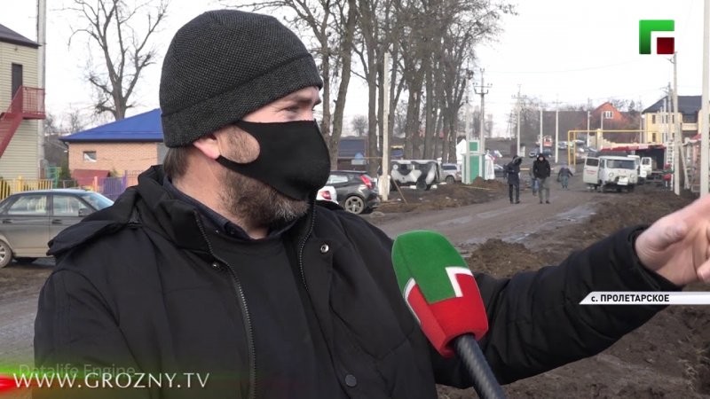 ЧЕЧНЯ. 32 семьи из селения Пролетарское готовятся отметить новоселье (Видео).