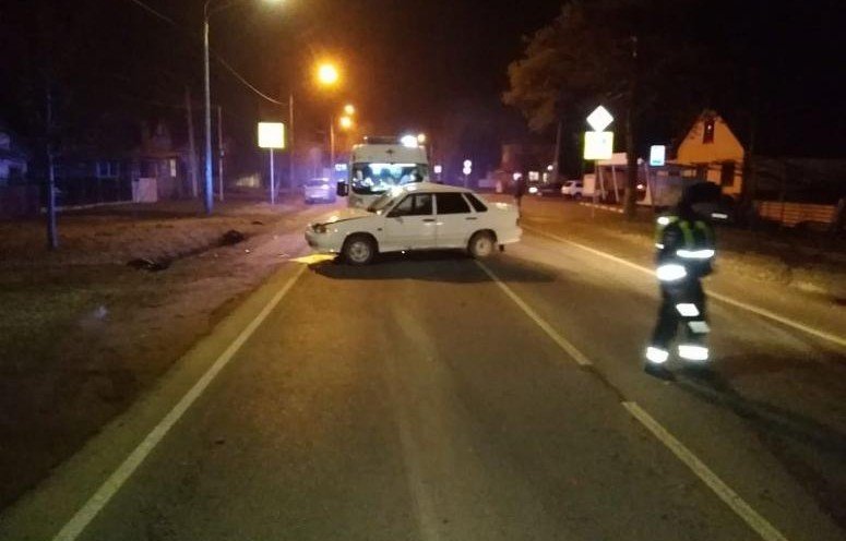 КРАСНОДАР. В Апшеронском районе произошло ДТП с машиной "скорой помощи" (фото)