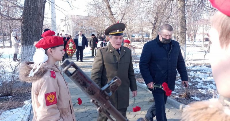 ВОЛГОГРАД. В Волгоградской области единороссы почтили память воинов-интернационалистов