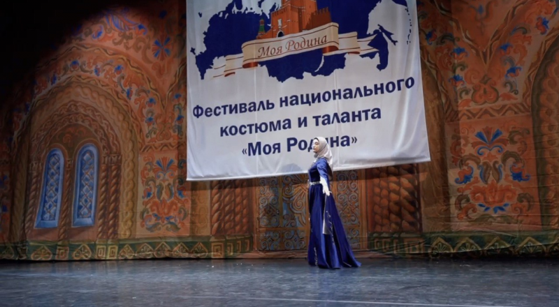 ЧЕЧНЯ. Чеченский национальный костюм признан лучшим на Международном фестивале «Моя Родина»