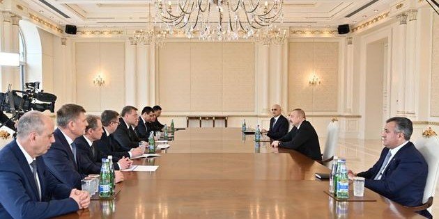 АЗЕРБАЙДЖАН. Губернатор Астраханской области и Ильхам Алиев провели переговоры в Баку