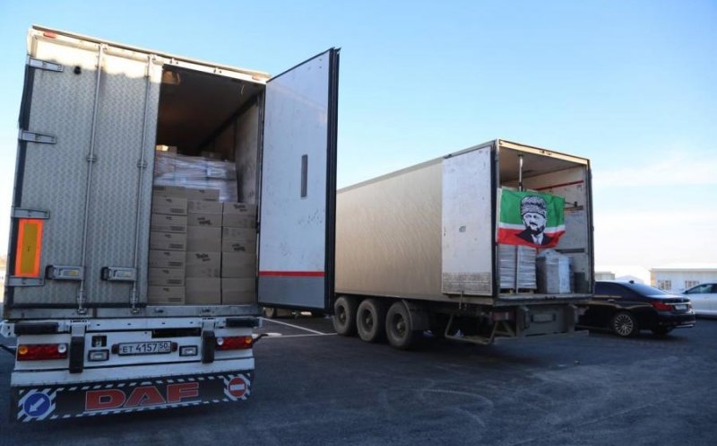 УКРАИНА. Фонд Кадырова отправил в ЛНР 60 тонн гуманитарной помощи
