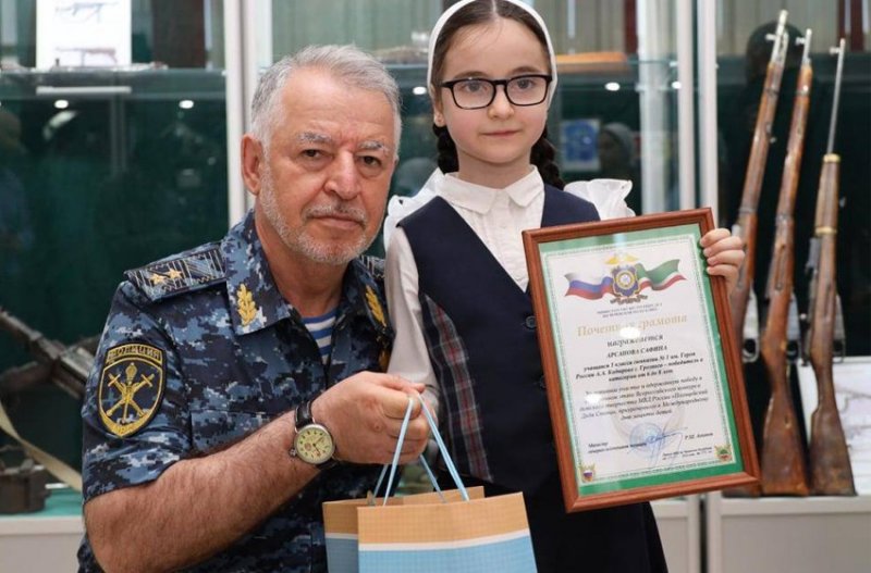 ЧЕЧНЯ. В Республиканском творческом конкурсе, организованном полицией, победили грозненские школьники
