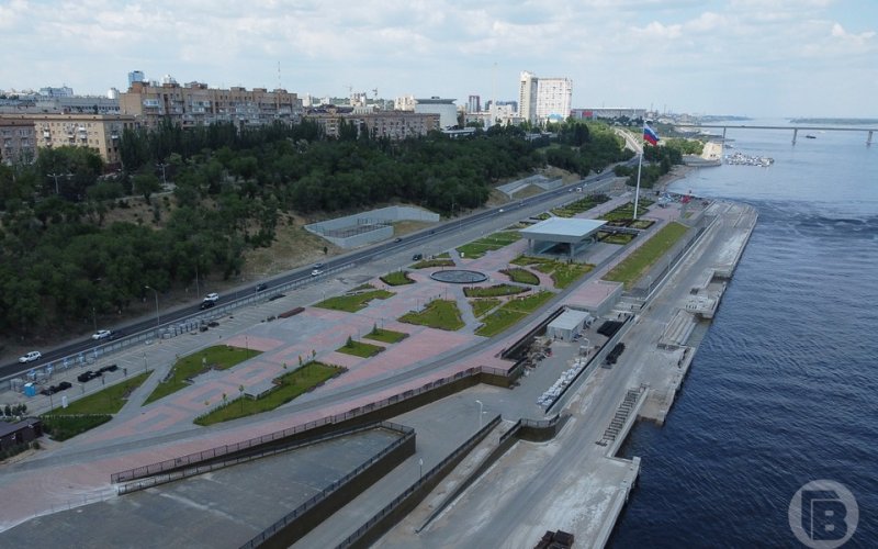 ВОЛГОГРАД. В Волгограде преображается главная набережная города