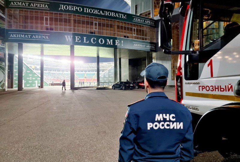 ЧЕЧНЯ. Грозненские пожарные обеспечат безопасность матча «Ахмат» — «Факел»