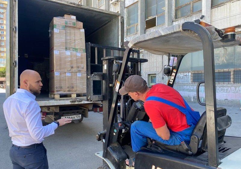 ВОЛГОГРАД. Из Волгограда на Донбасс отправили более 7 тонн гуманитарного груза