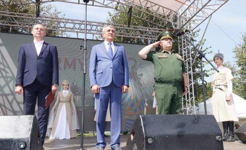 С. ОСЕТИЯ. В РСО-А стартовал военно-технический форум «Армия-2022»