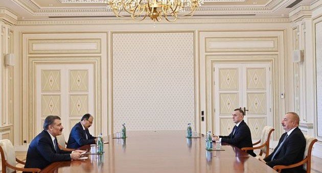 АЗЕРБАЙДЖАН. Ильхам Алиев провел переговоры с главой Минздрава Турции
