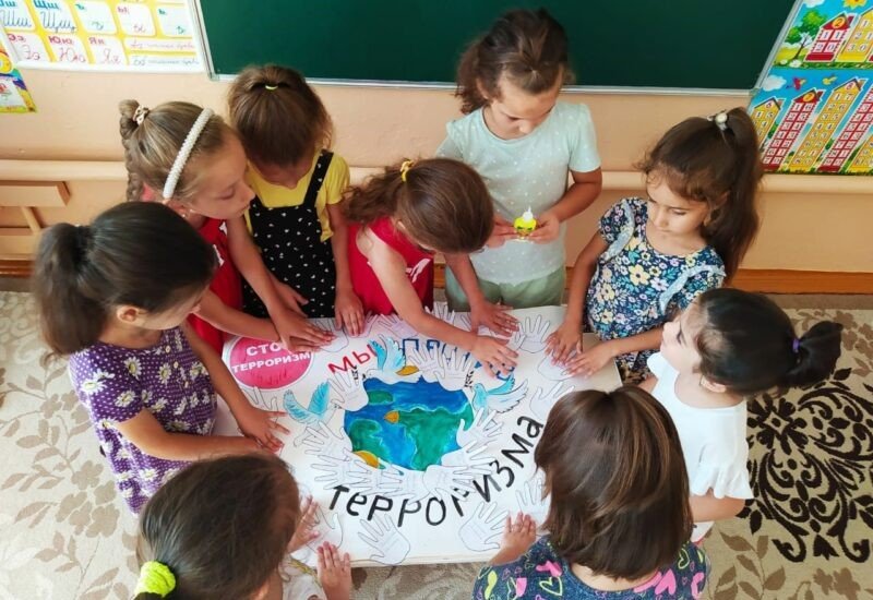 ЧЕЧНЯ. В  Чернокозово прошел «День солидарности в борьбе с терроризмом»