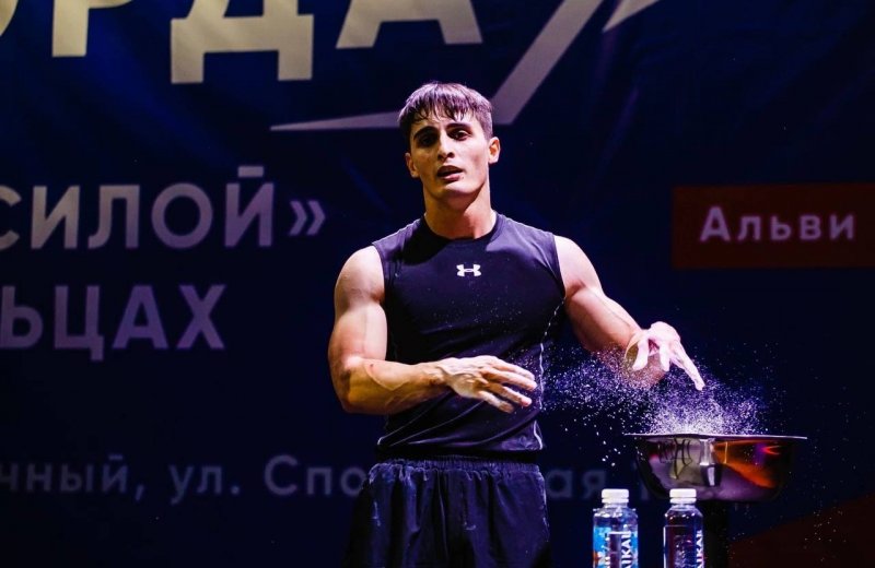 ЧЕЧНЯ. Альви Вахабов на гимнастических кольцах побил мировой рекорд