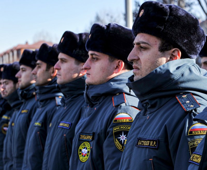 ЧЕЧНЯ. Чеченские пожарные и спасатели перешли на зимнюю форму одежды