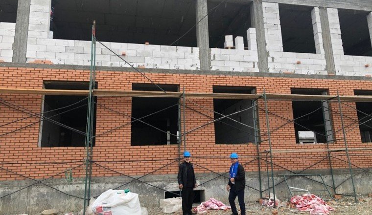 ЧЕЧНЯ. В Гудермесе строится новая школа на 600 мест