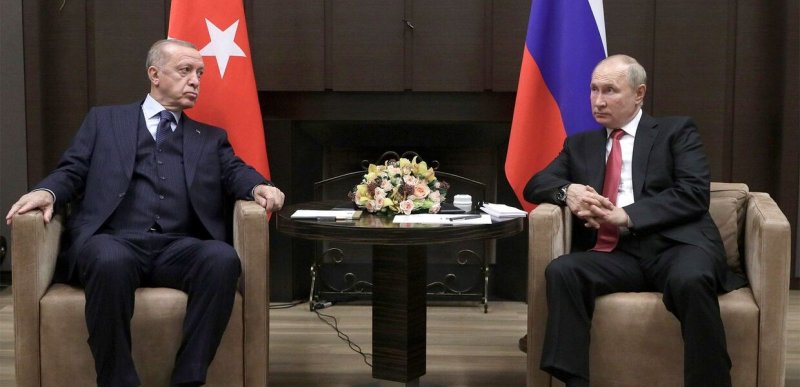 Путин предложил Эрдогану создать в Турции газовый хаб