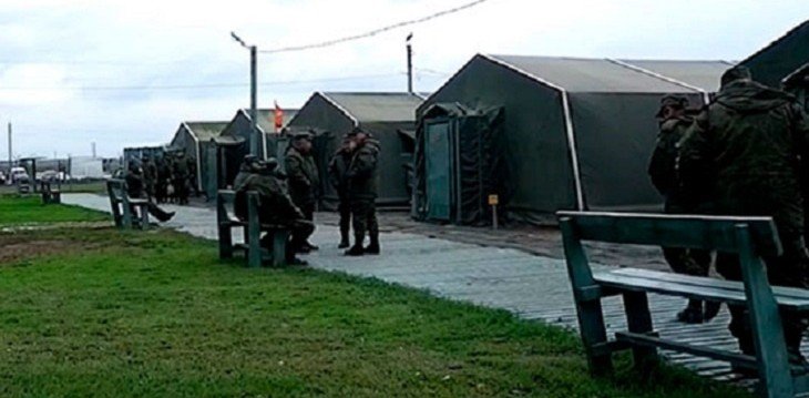 ВОЛГОГРАД. Военный комиссар Волгоградской области проверил быт мобилизованных волгоградцев на Прудбое