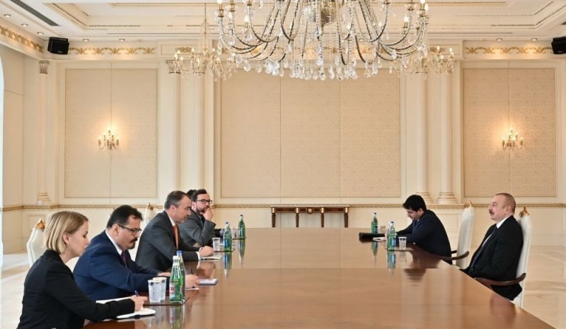 АЗЕЙРБАДЖАН. Ильхам Алиев провел встречу со спецпредставителем ЕС по Южному Кавказу