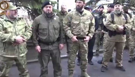 ЧЕЧНЯ. Магомед Даудов и Абузайд Висмурадов посетили расположение чеченских бойцов в ДНР
