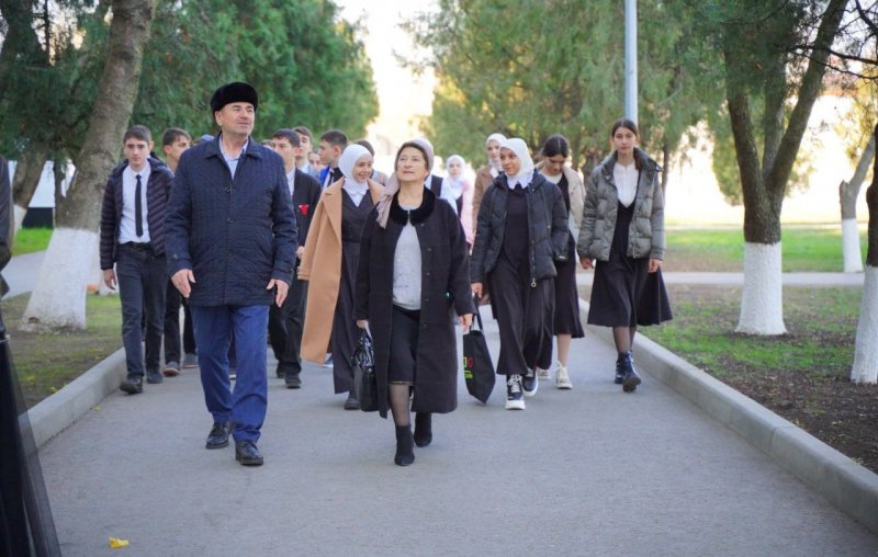 ЧЕЧНЯ. Школьники из Ингушетии посетили ЧГПУ