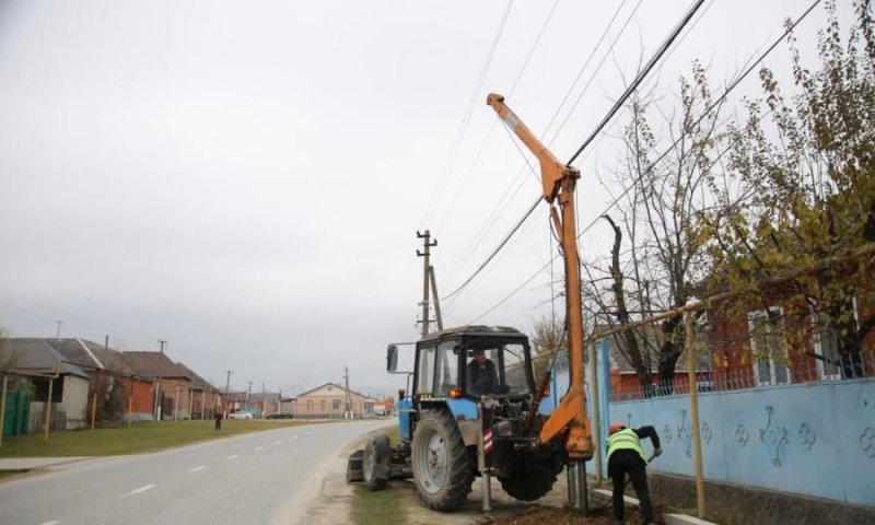 ЧЕЧНЯ. В Урус-Мартановском районе реконструируют более 100 км ЛЭП