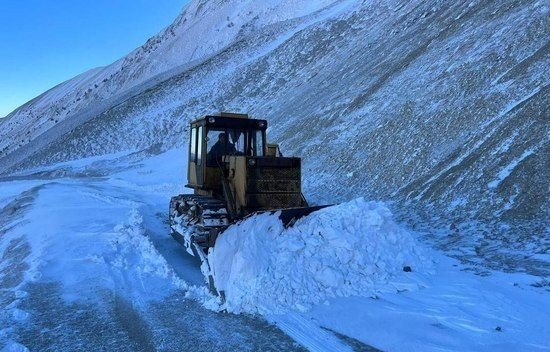 ДАГЕСТАН. В Дагестане открыли дороги, перекрытые из-за снегопада