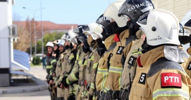 ЧЕЧНЯ. Добровольная пожарная команда «Шаами-Юрт»  заняла первое место на смотр-конкурсе СКФО