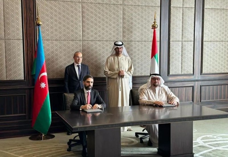 АЗЕРБАЙДЖАН. Госнефтекомпании Азербайджана и ОАЭ заключили соглашения о совместной разработке возобновляемых источников энергии