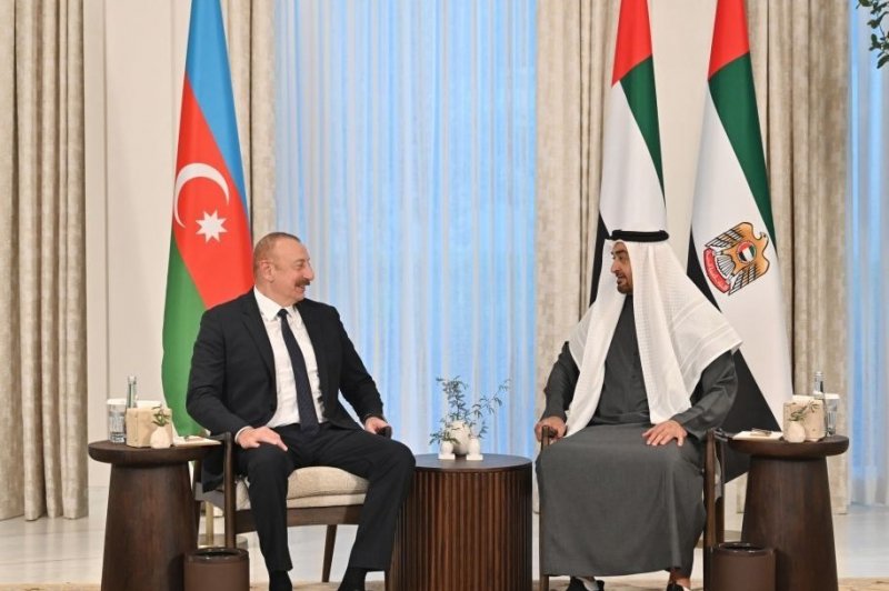 АЗЕРБАЙДЖАН. В Абу-Даби прошли переговоры  Ильхама Алиева и президента ОАЭ