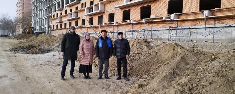 ЧЕЧНЯ. Активисты "ЕР" проводят мониторинг строительства соцобъектов республики
