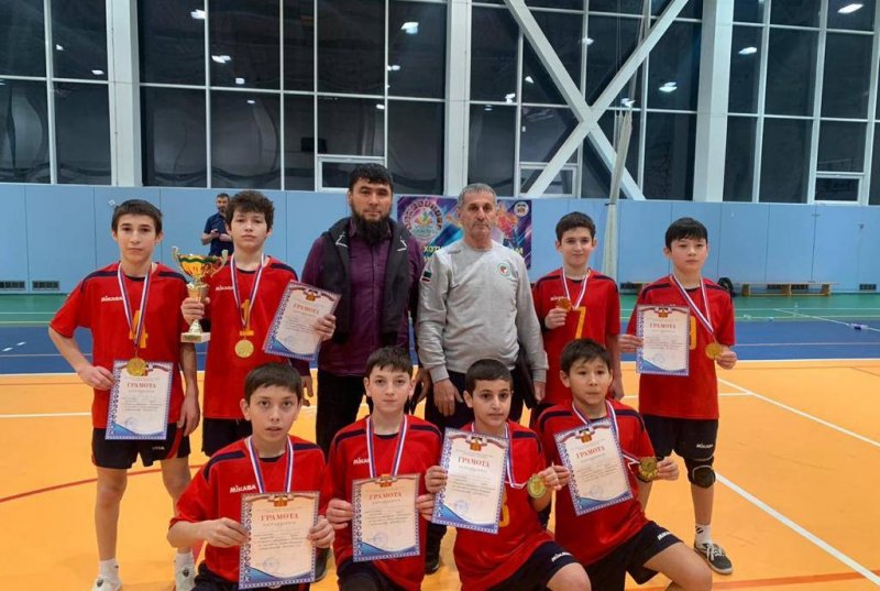 ЧЕЧНЯ. Чеченская сборная по волейболу  стала победителем открытого первенства