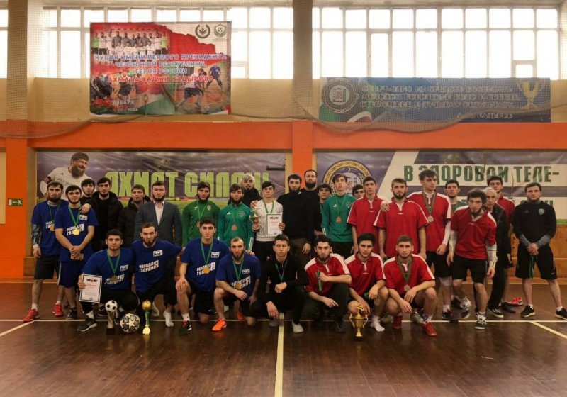 ЧЕЧНЯ. В Грозном прошел турнир по футболу среди молодежных активистов