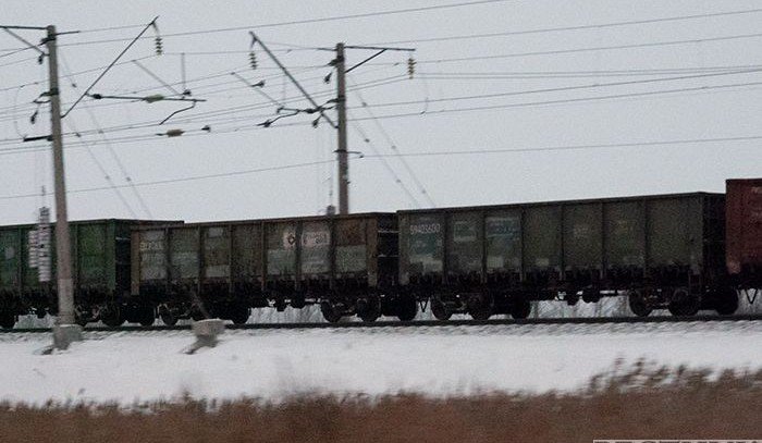 ГРУЗИЯ.  Снег осложнил движение поездов на западе Грузии