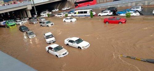 В СА произошло рекордное за историю наблюдений наводнение