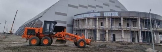 ЧЕЧНЯ. В Грозном строят крытый футбольный манеж