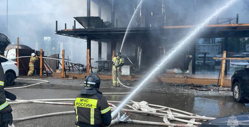 Пожар произошел у аэропорта Минводы – СМИ