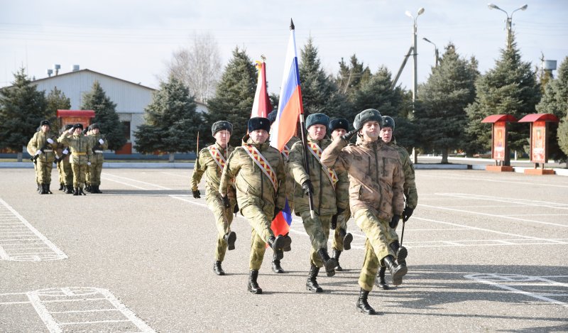 ЧЕЧНЯ. В Грозненской Росгвардии прошли мероприятия в честь Дня войск национальной гвардии РФ