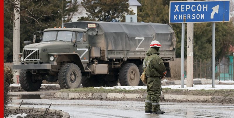 УКРАИНА.  Российские военные взяли под контроль всю Херсонскую область