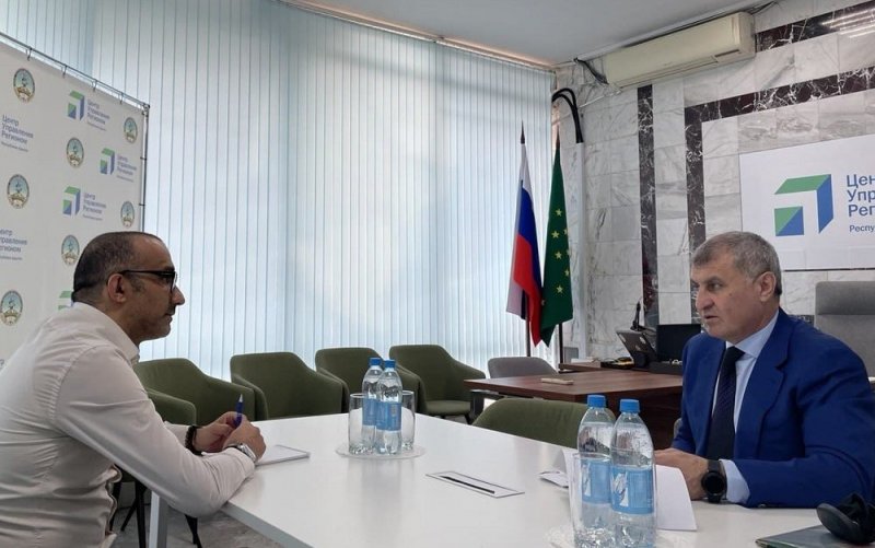 АДЫГЕЯ. Руководитель ЦУР Адыгеи и Глава Тахтамукайского района провели рабочее совещание