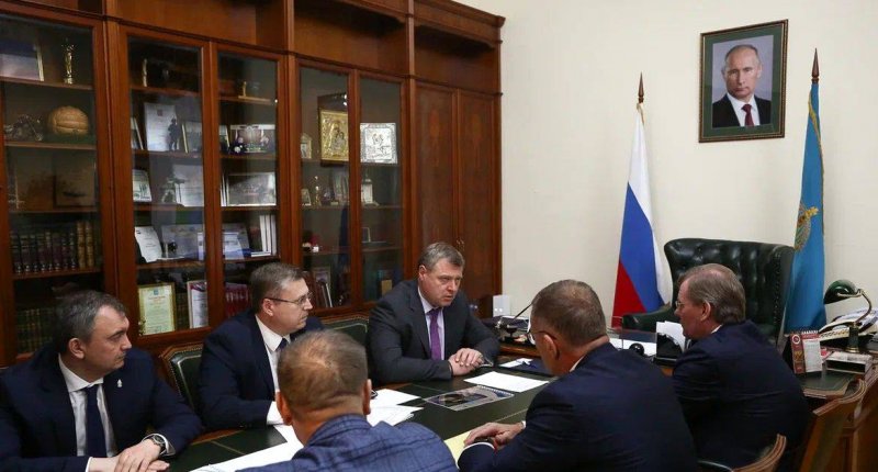 АСТРАХАНЬ. Астраханский губернатор провел встречу с главой «КТК»