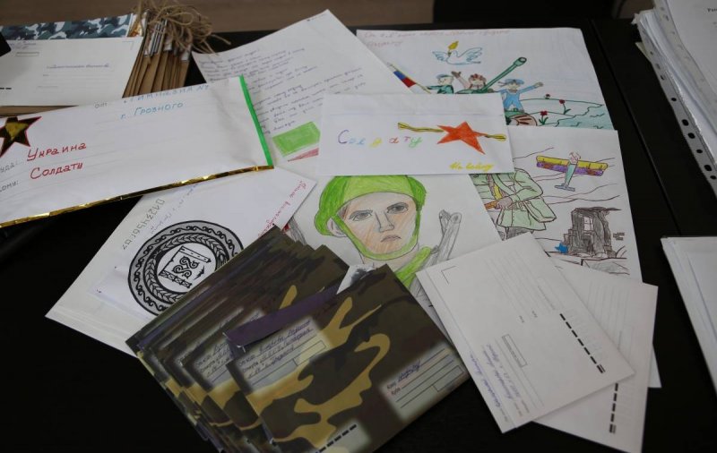 ЧЕЧНЯ. Чеченская Республика написала более 2 тысяч писем военным, участвующим в спецоперации на Украине