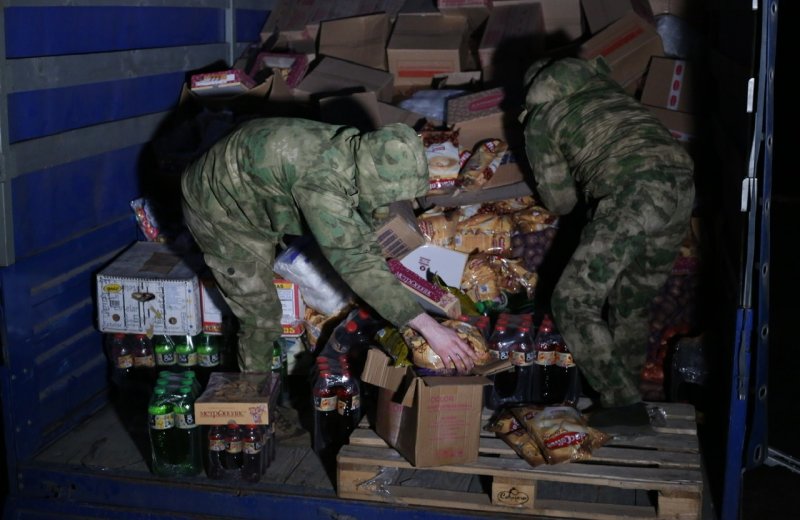 ЧЕЧНЯ. Фонд Кадырова передал жителям Мариуполя сто тонн продуктов