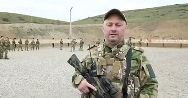 ЧЕЧНЯ. Кадыров показал еще одну группу добровольцев для отправки на Украину
