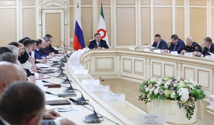 ИНГУШЕТИЯ. Махмуд-Али Калиматов провел заседание Антитеррористической комиссии республики