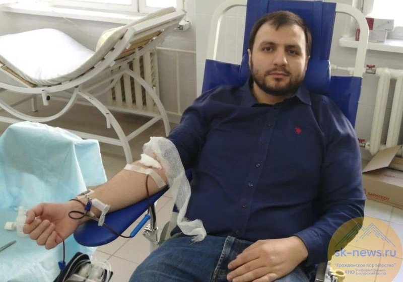 КБР. Армяне Ставрополья сдали кровь для раненых на Донбассе
