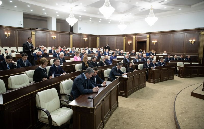 КЧР. И.о.Мэра КГО Марат Урусов принял участие в 37 сессии Народного Собрания (Парламента) КЧР