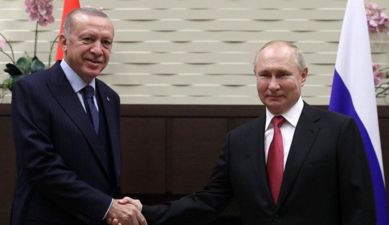 Президенты РФ и Турции обсудили по телефону Украину
