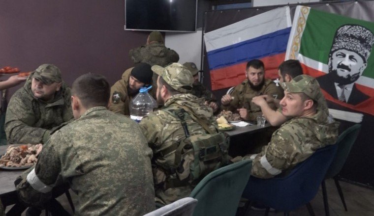УКРАИНА. РОФ им. А.-Х. Кадырова организовал ифтар для военнослужащих из ЧР на Украине