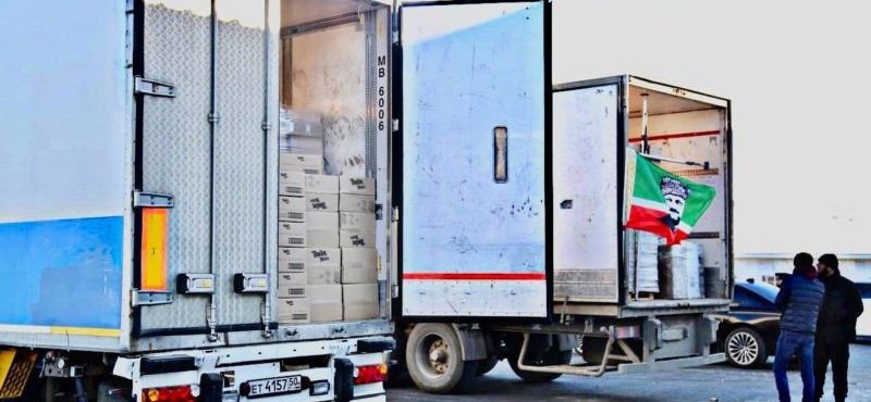 УКРАИНА. С начала спецоперации на Украине Фонд Кадырова направил в Мариуполь 230 тонн гуманитарной помощи