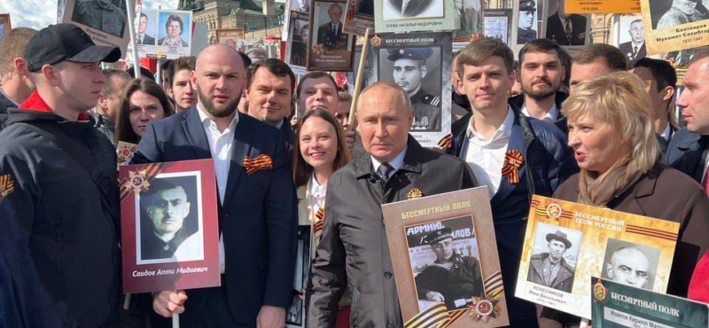 ЧЕЧНЯ. Аюб Гатаев принял участие в Параде Победы в Кремле