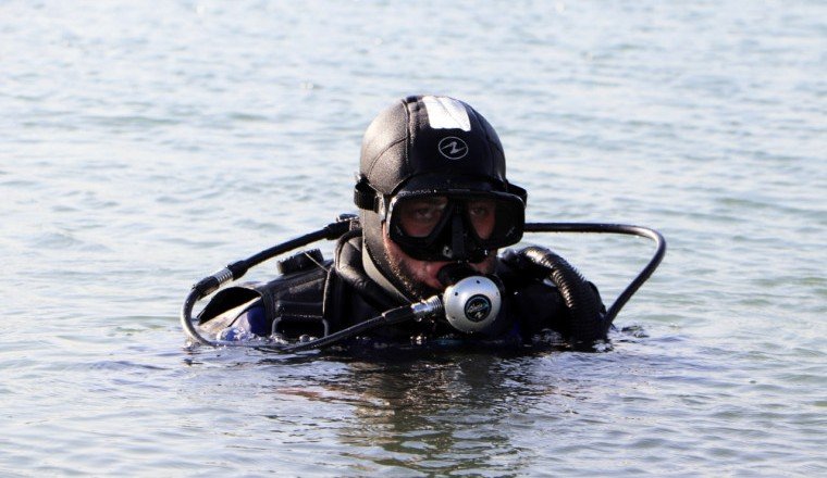 ЧЕЧНЯ. На Голубом озере прошли подводные тренировки чеченских спасателей-водолазов