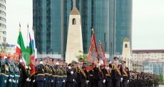 ЧЕЧНЯ.  В Грозном отметили 77-ю годовщину Победы в Великой Отечественной войне